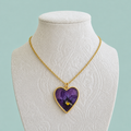 Flower Heart Necklaces